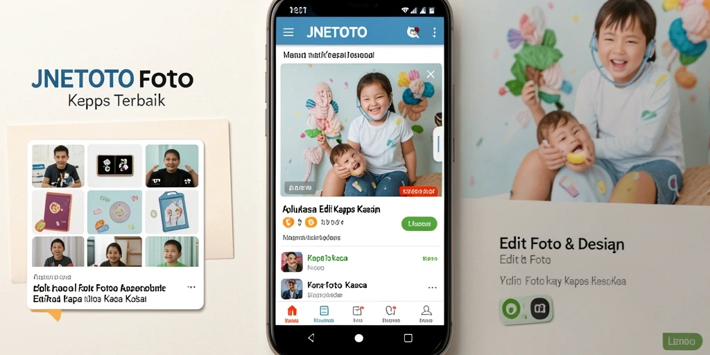 Antarmuka JNETOTO untuk edit foto kertas kaca yang mudah digunakan.